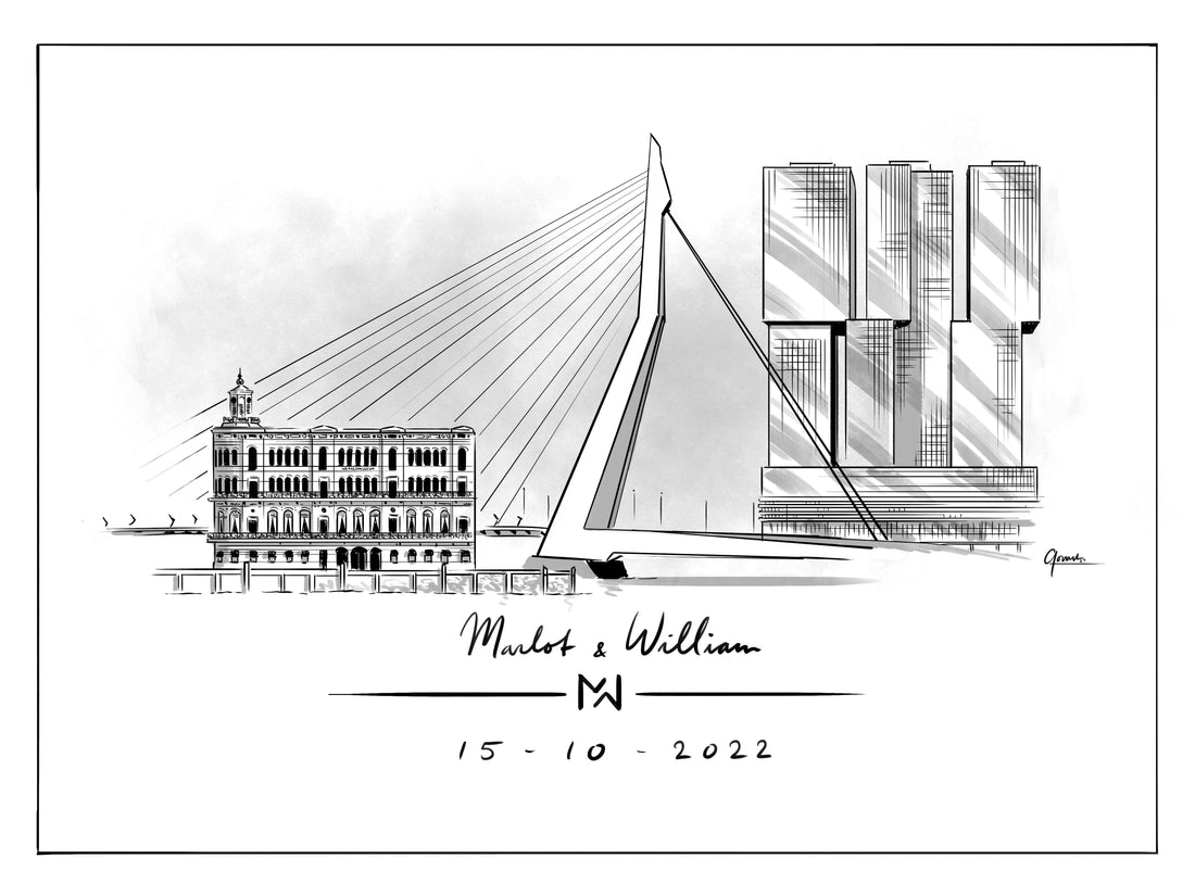 Huwelijkscadeau van Rotterdam