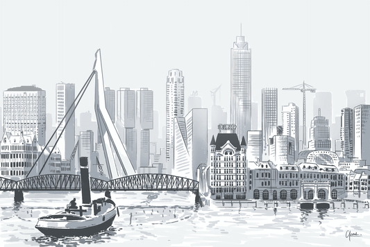 Afscheidscadeau van Rotterdam