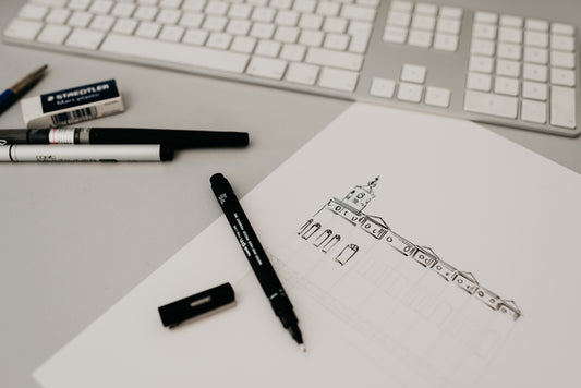 Jouw lievelings gebouw getekend