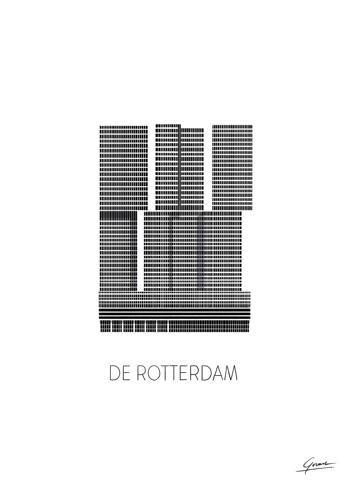 Residential towers - The Rotterdam