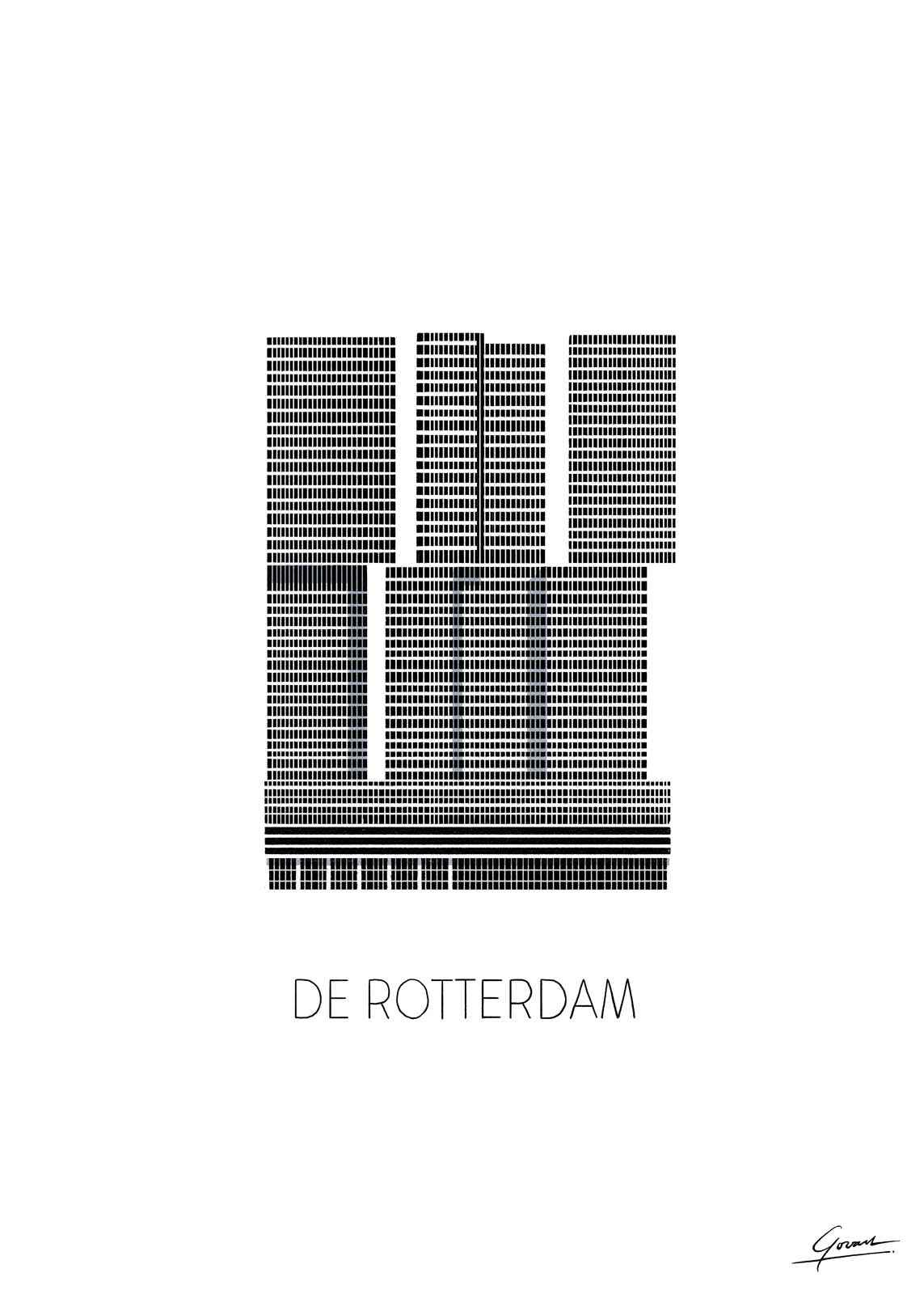 Woontorens - De Rotterdam - Art of Rotterdam