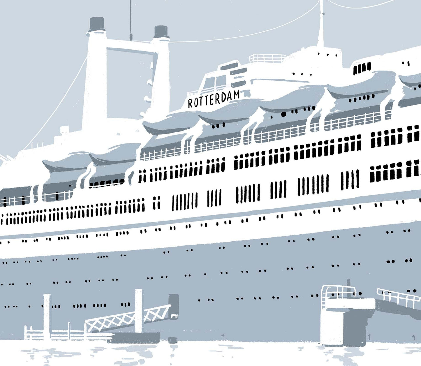 SS Rotterdam - Art of Rotterdam