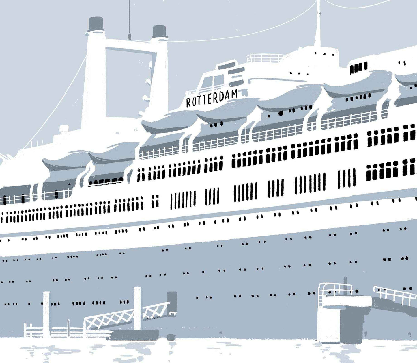SS Rotterdam - Art of Rotterdam