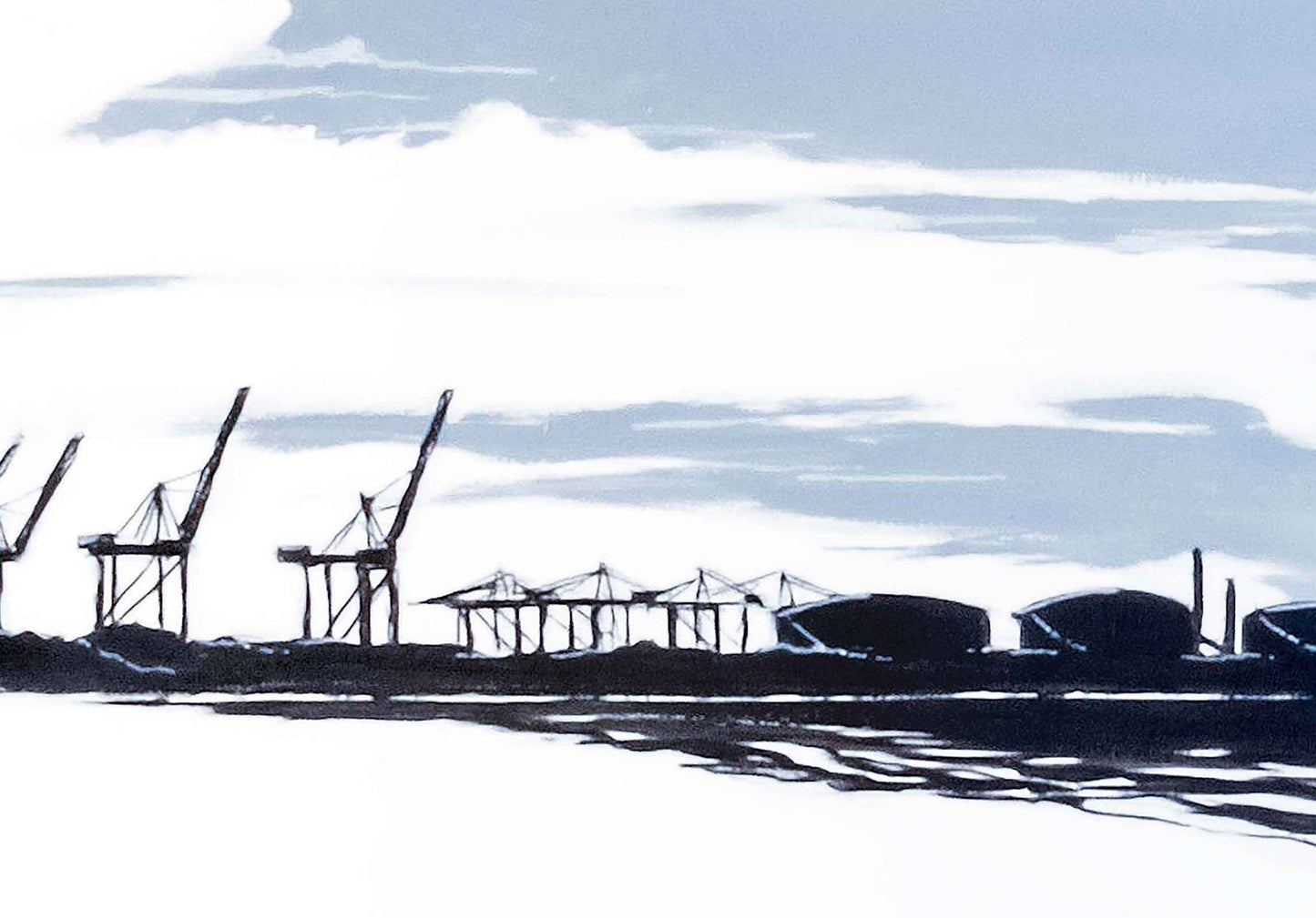 Maasvlakte vanaf Hoek van Holland - Art of Rotterdam