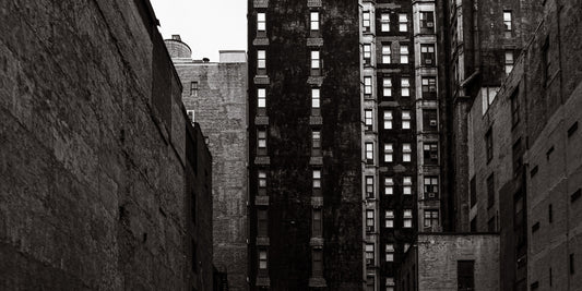 New York 22 poster, zwart-wit foto uit New York