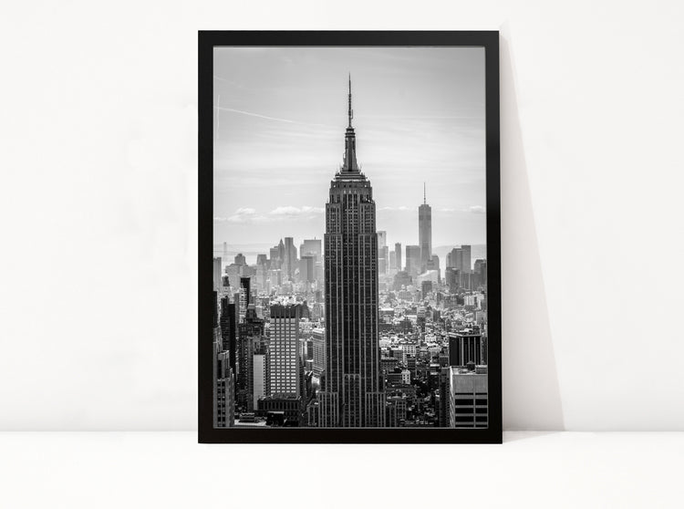 New York zwart-wit stadsfotografie