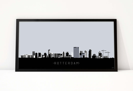 Rotterdam skyline from the North