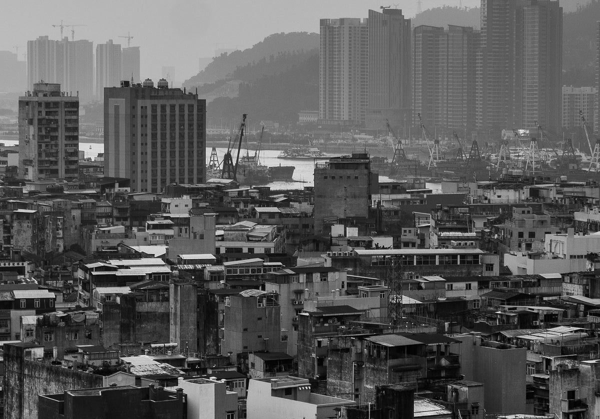 Detail van de Macau 5 poster