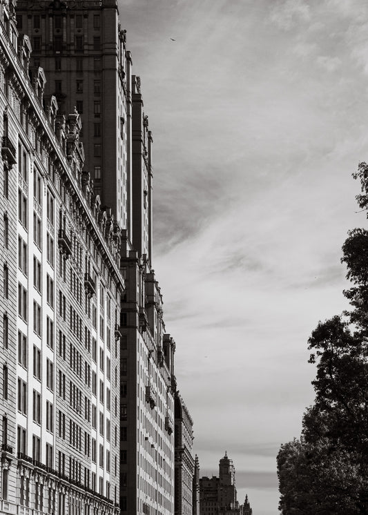 New York 19 poster, zwart-wit foto uit New York
