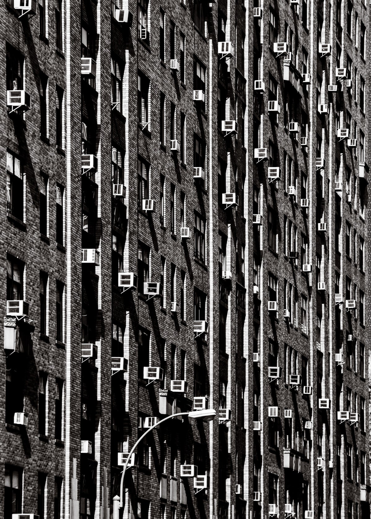 New York 20 poster, zwart-wit foto uit New York