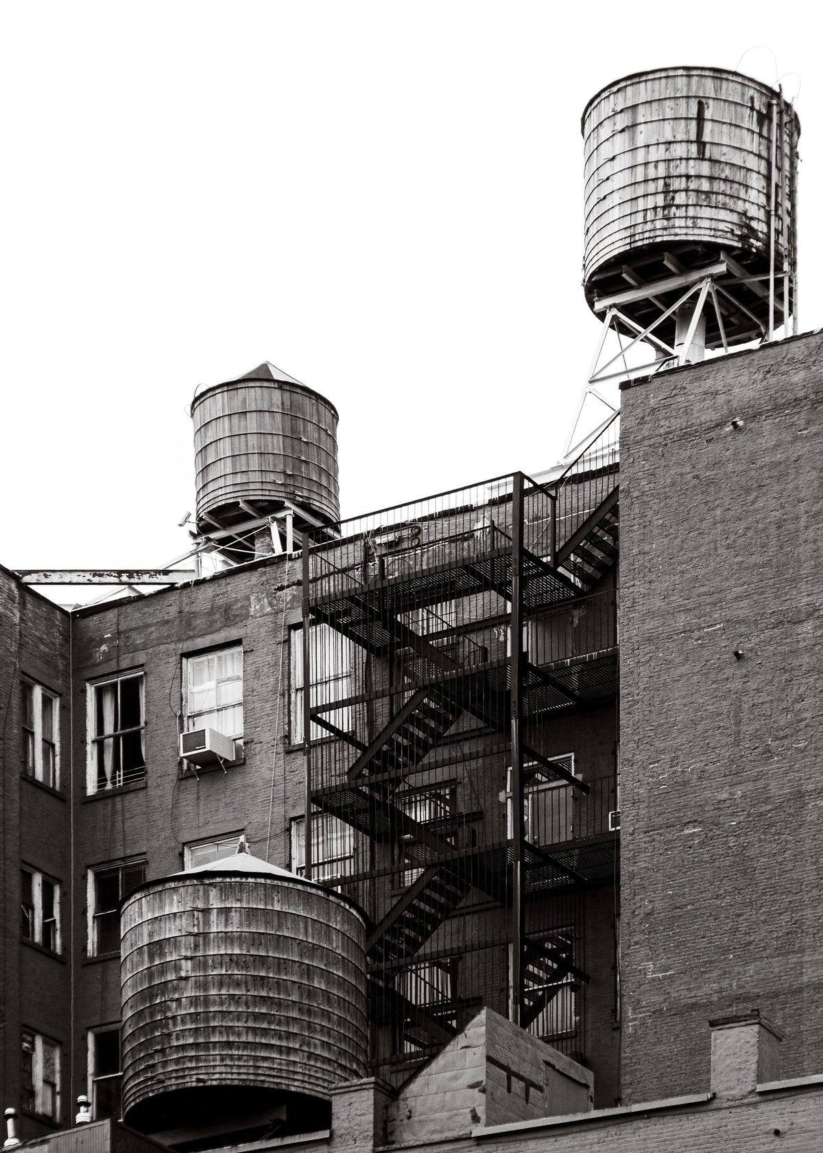 New York 23 poster, zwart-wit foto uit New York