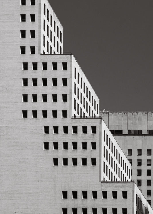 New York 24 poster, zwart-wit foto uit New York