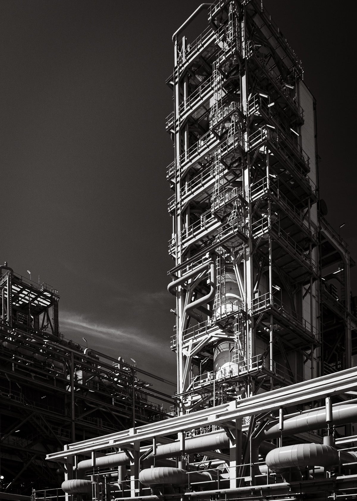 Rotterdam 15 poster, zwart-wit foto uit Rotterdam