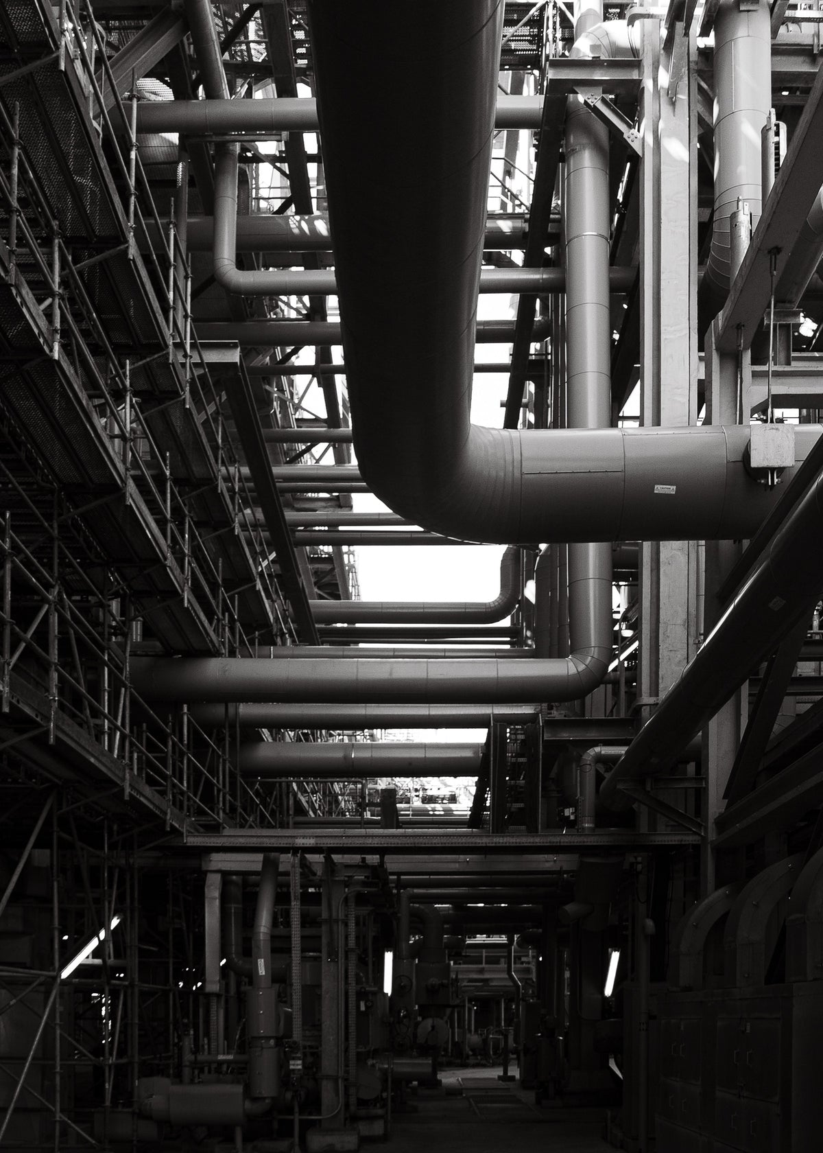 Rotterdam 18 poster, zwart-wit foto uit Rotterdam