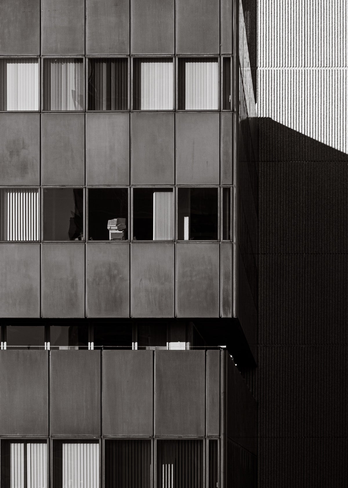 Rotterdam 24 poster, zwart-wit foto uit Rotterdam